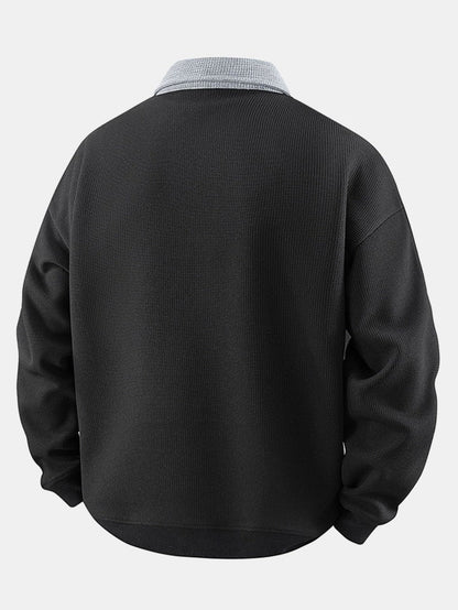 CK™ Maglione a contrasto con zip