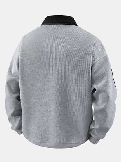 CK™ Maglione a contrasto con zip