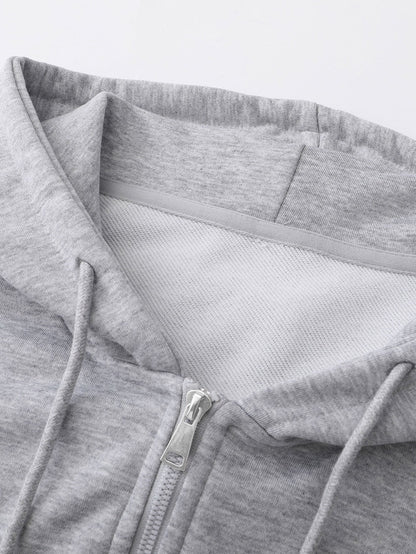 Felpa con Zip Relax Fit