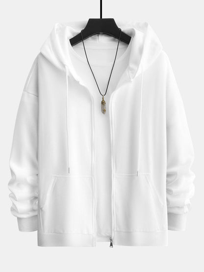 Felpa con Zip Relax Fit