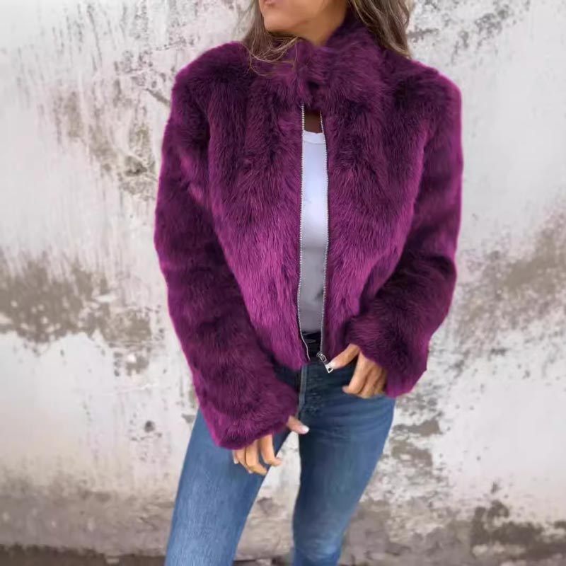 Giacca Casual con Collo Alto