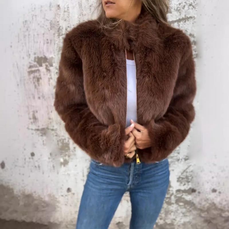Giacca Casual con Collo Alto