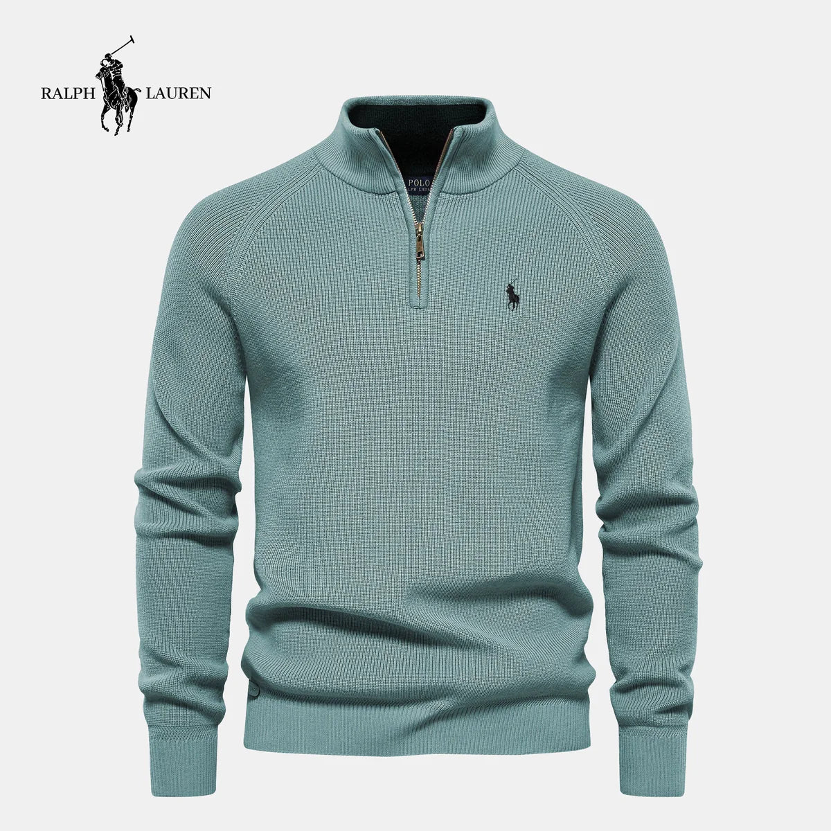 Maglione Mezzo Zip