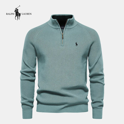 Maglione Mezzo Zip